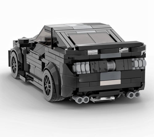 Building Kit- Ford Mustang GT500 Black inspired