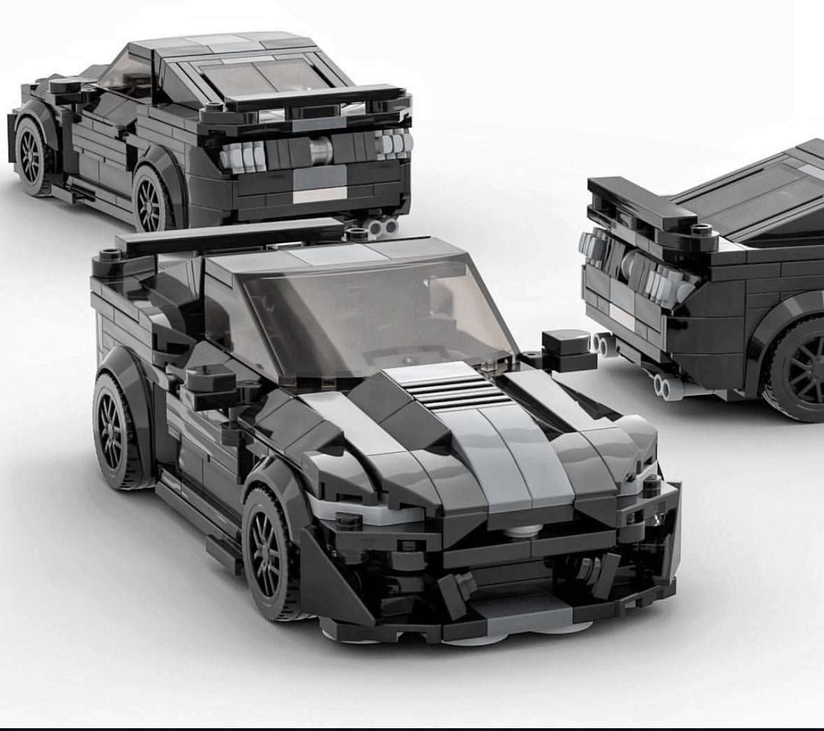 Building Kit- Ford Mustang GT500 Black inspired