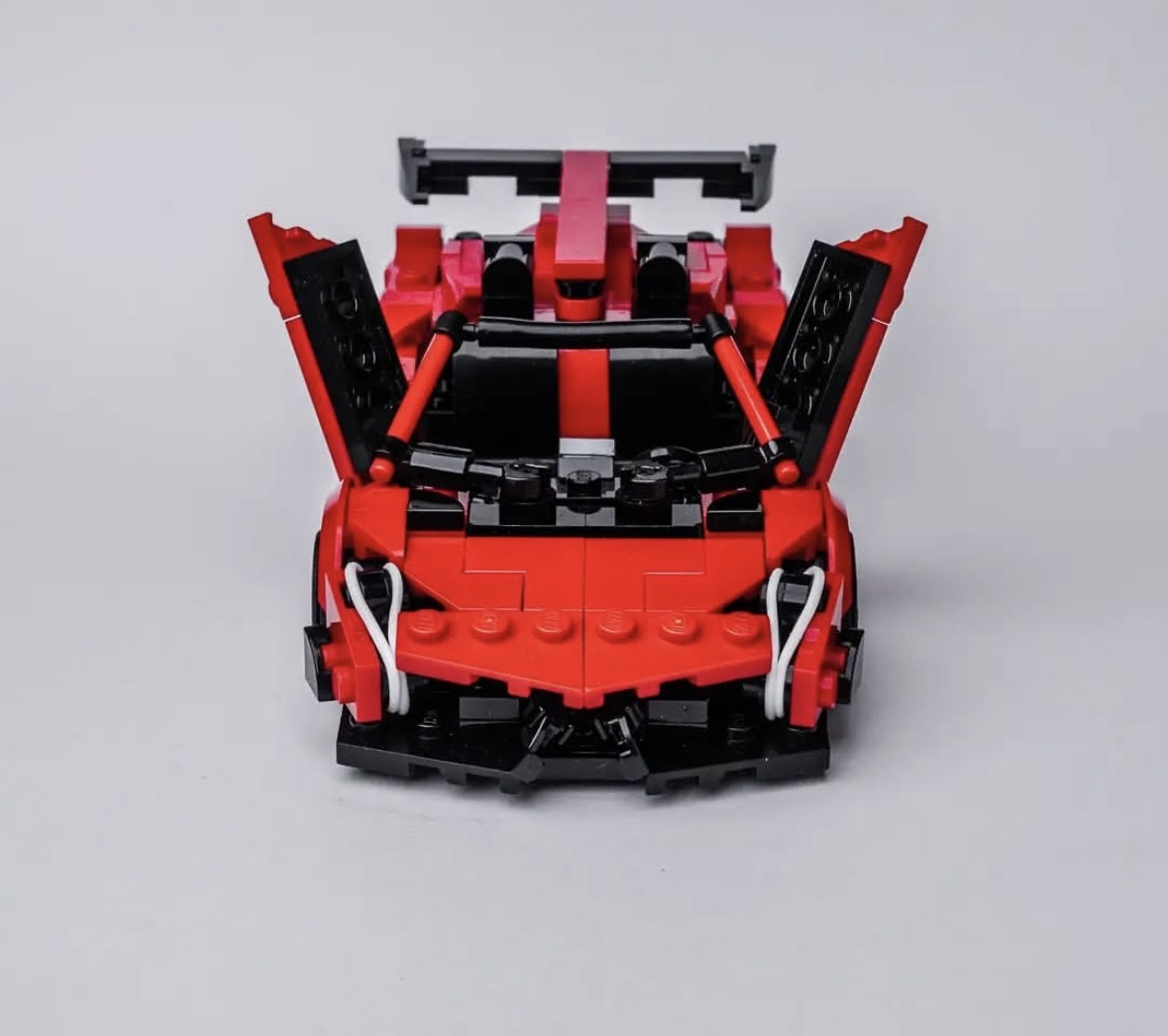 Building Kit- Lamborghini Veneno Roadster Red Inspired
